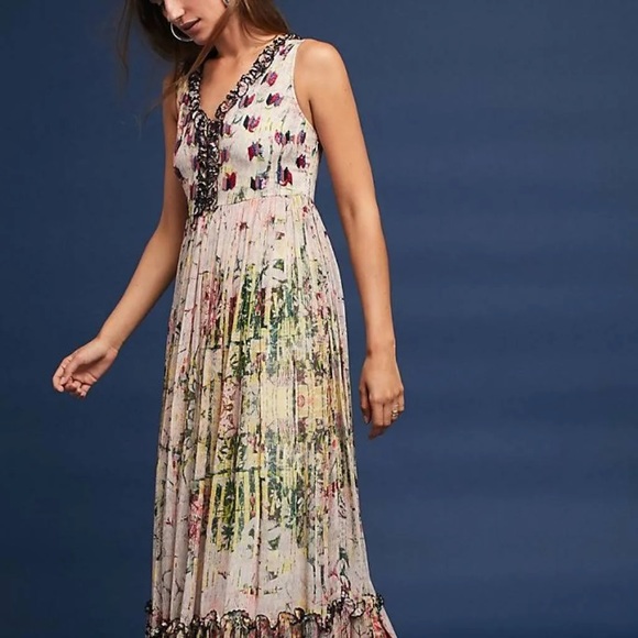 ANTHROPOLOGIE Bhanuni by Jvoti Cydney maxi dress - Picture 1 of 12
